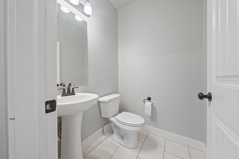 Main floor bathroom