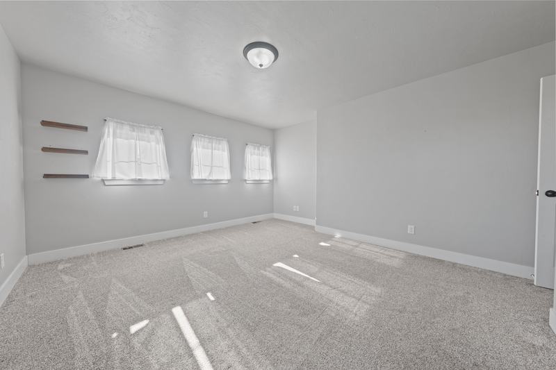 Bedroom with window