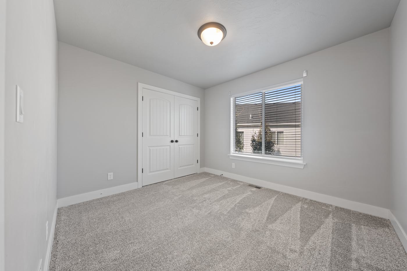 Bedroom with door
