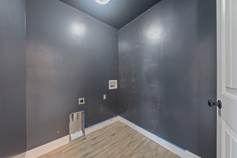 Shower area, waterproofing stage