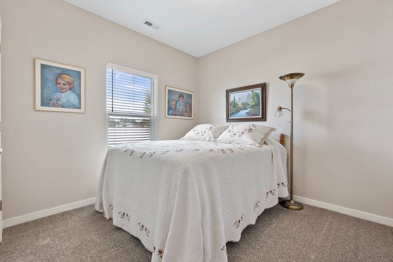 Three bedrooms and two baths, all on one level with no stairs